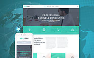 Accounting Website Responsive WordPress Theme Business & Services Template