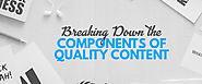 Breaking Down the Components of Quality Content | RedkitePH Blog