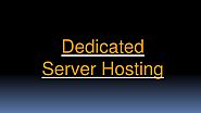 Leaders In Dedicated Server Hosting