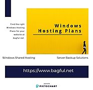 Windows Hosting Plans - Bagful