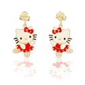 Hello Kitty Ballerina Earrings