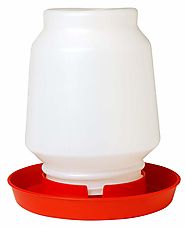 LITTLE GIANT 1-Gallon Plastic Poultry Fount Complete Waterer