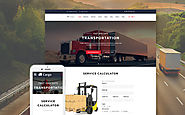 Cargo - Multipurpose Transportation Website Template Business & Services Transportation Moving Company Template