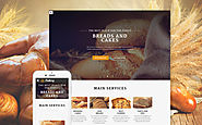 Bakery Multipurpose Website Template Food & Restaurant Bakery Template