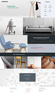modern furniture web template Design & Photography Interior & Furniture Template