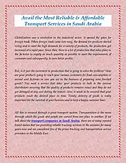 Al Safa: The Best Reefer Transport Company In Dubai With Modern Equipments