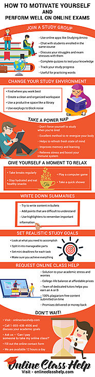 Infographic: Motivational Tips For Online Success