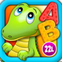 Alphabet Aquarium School Vol 1: Animated Bubble Puzzle Game with Letters for Preschool and Kindergarten Explorers