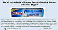 Best Secure - Zinc Free Denture Adhesive Bonding Cream | Flickr