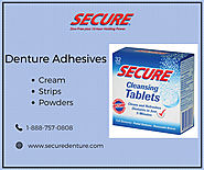 Best Denture Adhesives: Cream, Powders and Strips