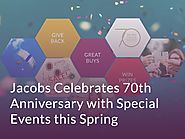 Jacobs Celebrates 70th Anniversary with Special Events this Spring