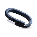 Waterfi Waterproofed Jawbone UP Fitness Tracker (Lg (7-8 in), Onyx)