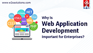 Why Is Web Application Development Important for Enterprises? -W2S Solutions Blog