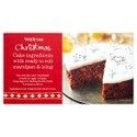 Waitrose Christmas Cake Kit - Waitrose