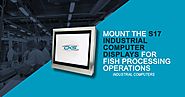 Mount the S17 Industrial Computer Displays for Fish Processing Operations