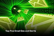 Top Five Rules for Email Etiquette