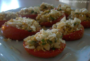 Stuffed Grilled Tomatoes | Cinnamon Spice & Everything Nice