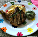 Soy Sauce Grilled Tilapia and Pork Chops Recipe
