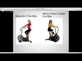 Marcy Exercise Fan Bike Reviews - Marcy Air 1 Exercise Fan Bike vs Marcy Classic Upright Fan Bike