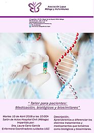 La asociación malagueña de lupus organiza un taller sobre tratamientos: biológicos, biosimilares...