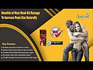 Benefits of Mast Mood Oil Massage to Increase Penis Size Naturally