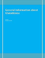 General information about glutathione