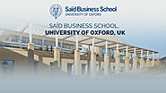 Said Business School University of Oxford, UK