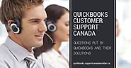 Questions Put by QuickBooks and their solutions