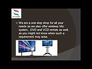 Advantages of Hiring LCD LED TVs with VRS Technologies