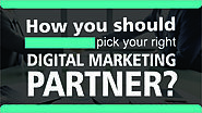 How You Should Pick Your Right Digital Marketing Partner?