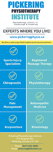Best Physiotherapy Clinics in Pickering and Scarborough