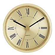 3-1/8" Gold Roman Clock Insert | Lavorist