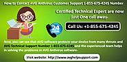 AVG Online Tech Support Number 1-855-675-4245