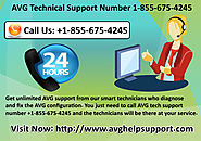 AVG Help Number 1-855-675-4245