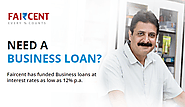 Apply for Low Interest Business Loans Online in India | Faircent