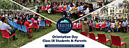 Orientation Day for New Class IX Students and their Parents