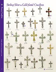 Crucifixes - Sterling Silver & Gold Plated