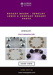Elegant Rosary Beads - Jewelry by Lewis & Company