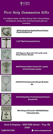 First Holy Communion Gifts – Rosary Parts
