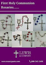 First Holy Communion Rosaries – Rosary Parts