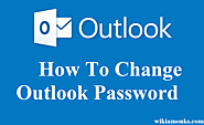 How to change Microsoft Outlook Password.