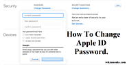 How to Change or Reset Forgotten Apple ID Password