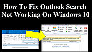 How to Fix: Outlook Search Not Working On Windows | WM