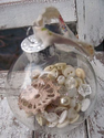 Buttons with Extras Clear Glass Bulb