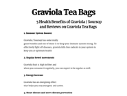 Graviola Tea Bags