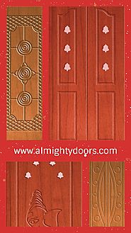 Decorative Wooden Doors | Furnished Wooden Main Doors | Stylish Wooden Front Doors – Almighty Doors
