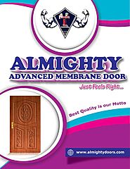 Wooden Membrane Doors and PVC Wooden Membrane Doors Suppliers/Manufacturers – Almighty Doors