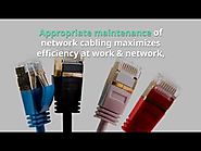Why should an Enterprise needs proper management of Network Cabling Services