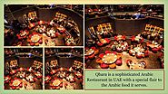 Top Arabic Restaurants in UAE