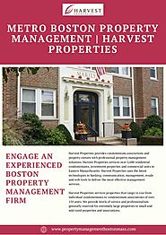 Metro boston property management | harvest properties